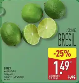 ALDI Tahiti - limes offre