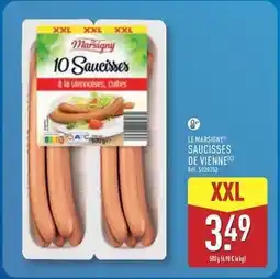 ALDI Le marsigny - saucisses de vienne offre