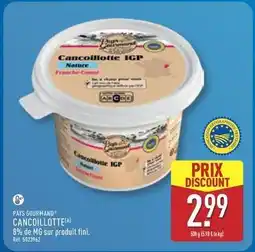ALDI Paysan gourmand - cancoillotte offre
