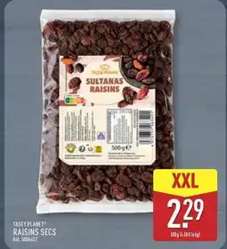 ALDI Raisins secs offre