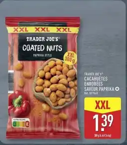 ALDI Trader joe's - cacahuetes enrobees saveur paprika offre