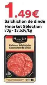 Hmarket Salchichon de dinde offre