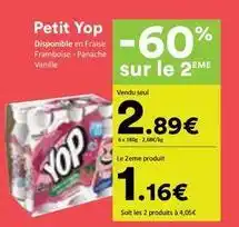 Hmarket Yop - petit offre