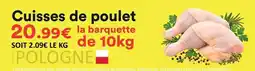 Hmarket Cuisses de poulet offre