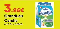 Hmarket Candia - grandlait offre