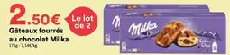 Hmarket Milka - gâteaux fourrés au chocolat offre