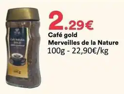 Hmarket Café gold merveilles de la nature offre