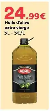 Hmarket Huile d'olive extra vierge offre