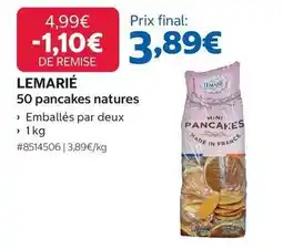 Costco 50 pancakes natures offre