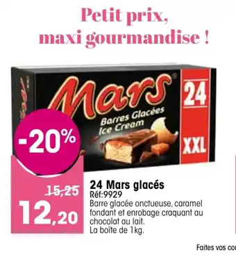 Croque Gel 24 Mars Glacés offre