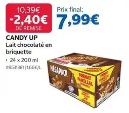 Costco Candy - lait chocolate en briquette offre