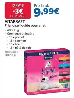 Costco Vitakraft - friandise liquide pour chat offre