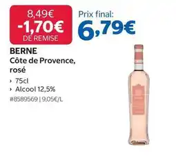 Costco Côte de provence, rosé offre