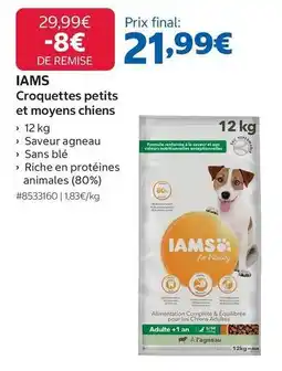 Costco Croquettes petits et moyens chiens offre