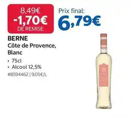 Costco Cote de provence blanc offre