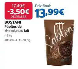 Costco Pépites de chocolat au lait offre