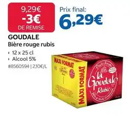 Costco La goudale - bière rouge rubis offre