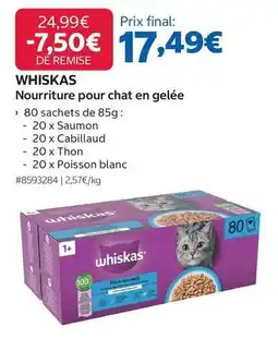 Costco Whiskas - nourriture pour chat en gelée offre