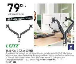 Hyperburo Leitz - bras porte-écran double offre