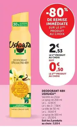 Maximarché Ushuaia - deodorant 48h offre
