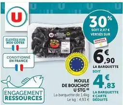 Maximarché U - moule de bouchot stg offre