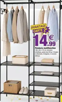 Bazarland Penderie multifonction offre