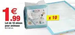 Bazarland Lot de 10 alesses pour animaux offre