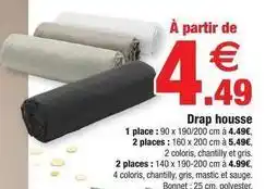 Bazarland Drap housse offre