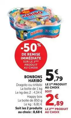 Maximarché Haribo - bonbons offre