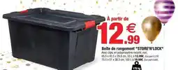 Bazarland Boîte de rangement storen lock offre