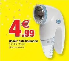 Bazarland Rasoir anti-bouloche offre