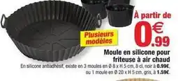 Bazarland Moule en silicone pour friteuse à air chaud offre