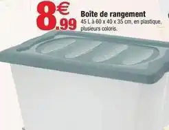 Bazarland Boîte de rangement offre