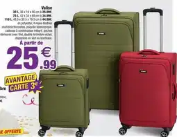 Bazarland Valise offre