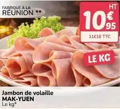 Promocash Jambon de volaille offre