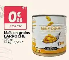 Promocash Maïs en grains offre
