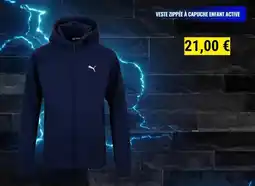 Decathlon Veste zuppe à capuche enfant offre