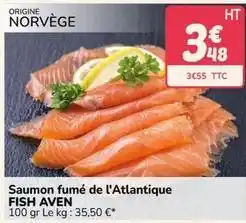 Promocash Saumon fumé de l'atlantique offre