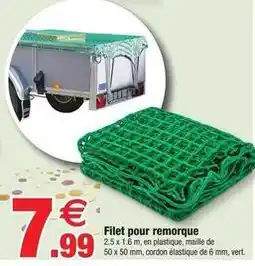 Bazarland Maille - filet pour remorque offre