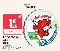 Promocash Bel - la vache qui rit x8 offre