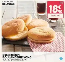 Promocash Bun's précuit offre