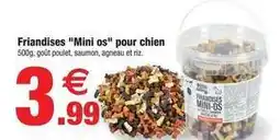 Bazarland Friandises mini os pour chien offre