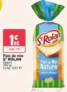 Promocash St rolan pain de mie offre
