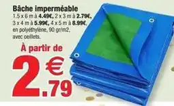Bazarland Bâche imperméable offre