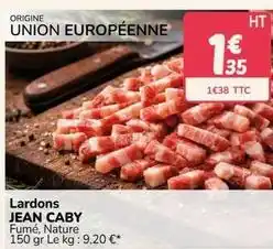 Promocash Jean caby - lardons offre