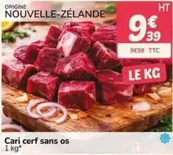 Promocash Cari cerf sans os offre
