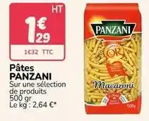 Promocash Panzani - pâtes offre