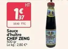 Promocash Chef - sauce d'huître offre