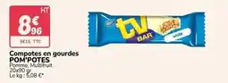 Promocash Pom'potes - compotes en gourdes offre