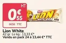 Promocash Lion white offre